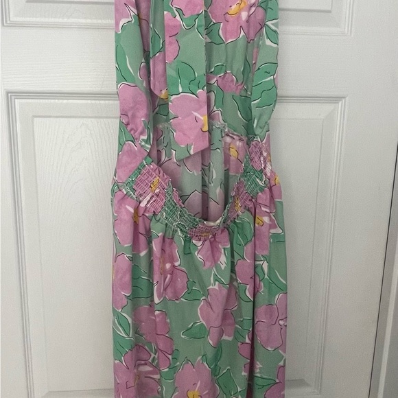 New with tags, Sunday Up, deep V, backless maxi dress. - Picture 4 of 7
